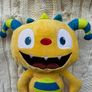 Disney Henry Hugglemonster Ivor Yellow Plush Soft Toy Golden Bear Monster Does Not Talk Used Please look at the pictures Image 2