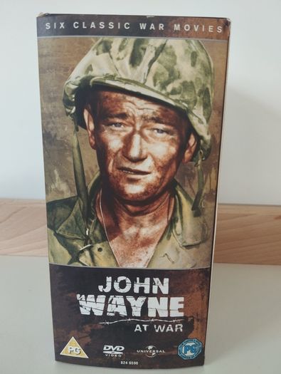 John Wayne War Movies DVD Box Set 6 movies