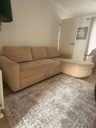 L shape Couch bed