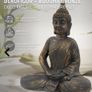 Sitting Buddha Figurine,  40x24x48 Image 4