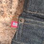 Vintage Ralph Lauren Polo Denim Knee Skirt Midi Size 2  Waist 30 Inch Image 6