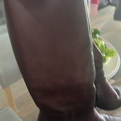 Dune Cowboy Boots size 8 wide calf