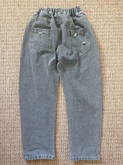 Girls brand new jeans with elastic waist size 10-11y