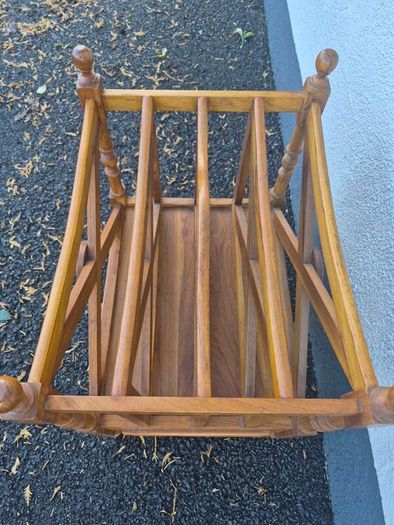 Antique newspaper rack