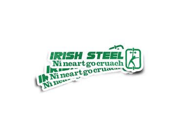 Irish Steel Glossy Stickers 3-Pack