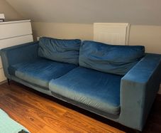 Three Seater Teal Couch
