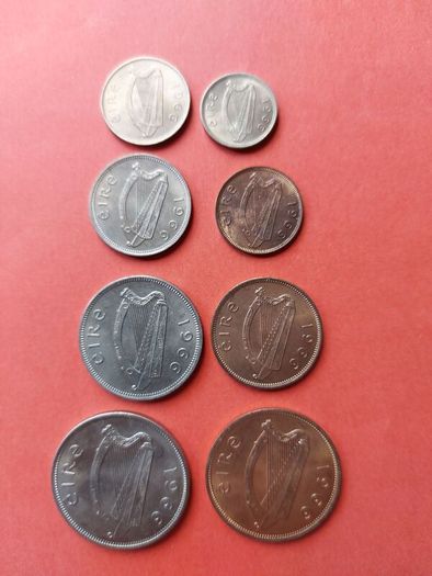 Coins of Ireland 1966 Set