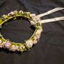 communion flower crown, headpiece , headband Image 3