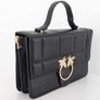 Black Quilted Top Handle Cross Body Bag - BRAND NEW Image 5