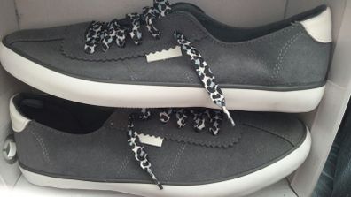 New grey flat shoes/runners