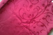 Vintage Christmas Red Tablecloth.