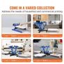 Screen Printing Machine, 4 Color 4 Station 360 Rotable Silk Screen Printing Press, 21.2x17.7in / 54x45cm Screen Printing Press Image 3