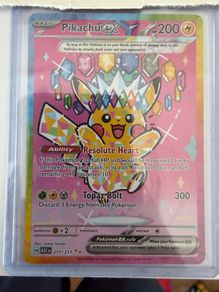 Pikachu Ex Ascended heroes pokemon