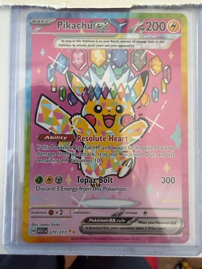 Pikachu Ex Ascended heroes pokemon