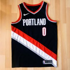 Damian Lillard Portland Trail Blazers Black Swingman Nike Jersey Size 44(medium)