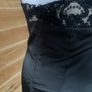 black dress tailor handmade satin occasion size 10 brand new Image 6
