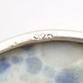 Chunky Blue Spot Jasper & Iolite 925 Silver Pendant Image 4