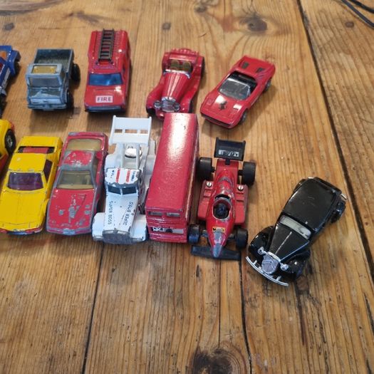 Lot of corgi matchbox cars