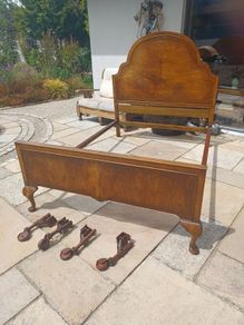 Antuque Hardwood Doubled Bed