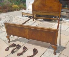 Antuque Hardwood Doubled Bed