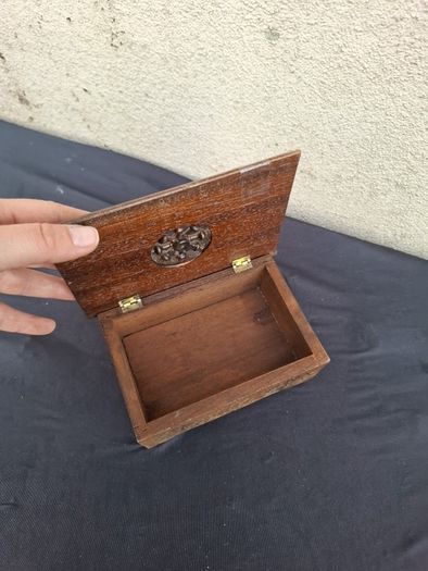 Antique wood box postage possible