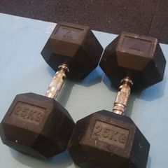 25kg hex dumbbell