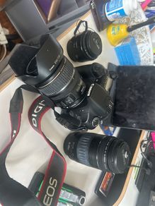 Canon EOS 30D & 3 EF lenses