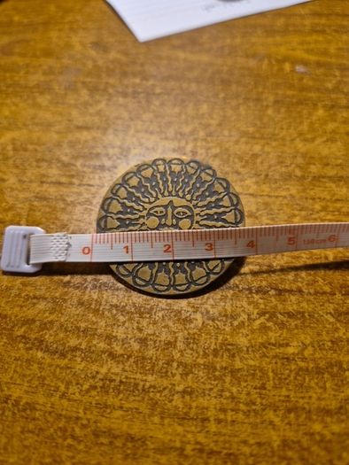 Vintage Sun Brooch