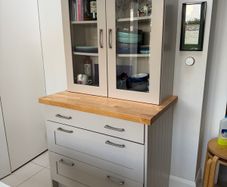Display cabinet kitchen