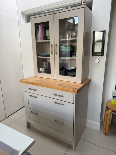 Display cabinet kitchen