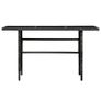 4 Piece Garden Lounge Set with Cushions Poly Rattan Grey Image 5