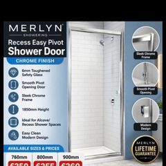 Merlyn resses easy pivot shower doors see below for prices