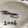 Benaya by innovation porcelain lady with bird signed 2006 floral figurine. have procken finger show photo No. 2 and 4. Image 3