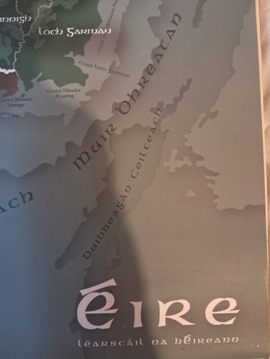 Gaeilge - Map of Ireland