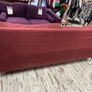 Red 3 Seater Sofa Image 4