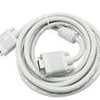 Long VGA 3+4 Cable - VGA Cable 3m Braided Shielding VGA To VGA Cable For HDTV PC Laptop TV Box Projector Monitor cable VGA (Grey 3m) Image 3