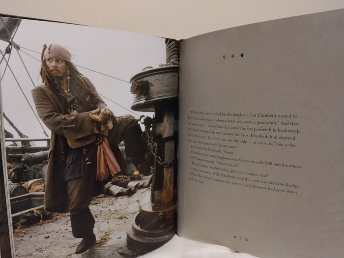 Pirates Of The Caribbean Hardback Book & Cd