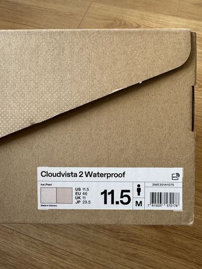 On Cloudvista 2 Waterproof - BRAND NEW - UK 11