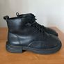 Boys leather boots 10 junior Image 2