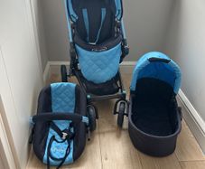dolls buggy, bassinet and car seat travel system