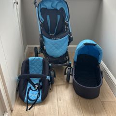 dolls buggy, bassinet and car seat travel system