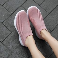Light Pink Elastic Sock Shoes size 40