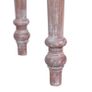 Desk 120x50x78 cm Solid Mahogany Wood Image 7