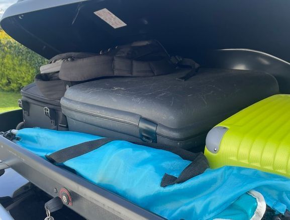 Roof box for hire