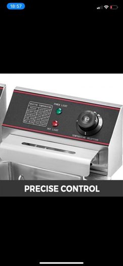 220v Commercial Electric Deep Fryer 5000w 12litre