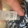 River Island going out one shoulder navy & white sequin top size UK8 EU36 Perfect condition Postage included Image 6