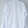 White loose shirt | 100% Cotton | size M | 40/41 Image 3