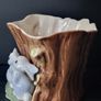 Vintage Hornsea Planter Flower Pot Kissing Bunnys Image 5