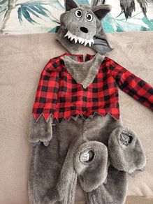 Halloween baby wolf costume