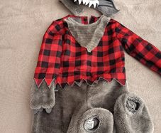 Halloween baby wolf costume